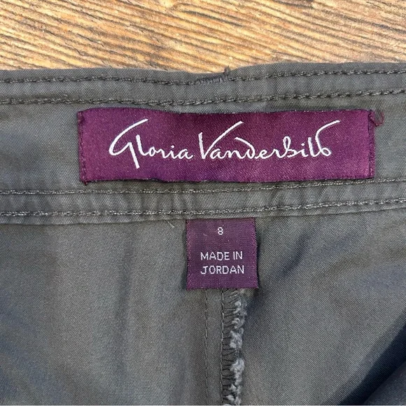 Gloria Vanderbilt Utility Mini Skirt – Size 8 - Picture 5 of 7